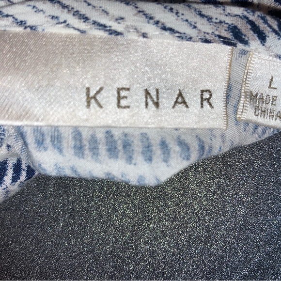 Kenar Women’s blouse Size L Capped Sleeves - Picture 7 of 13
